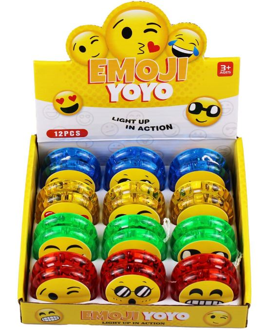 EMOJİ IŞIKLI YOYO 12 Lİ
