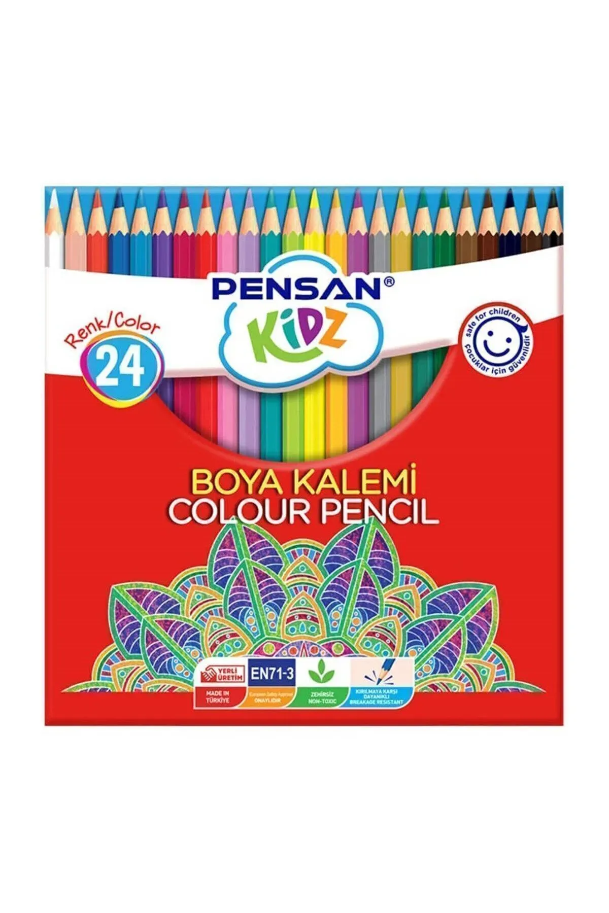 PENSAN KURU BOYA 24 LÜ 6 PK