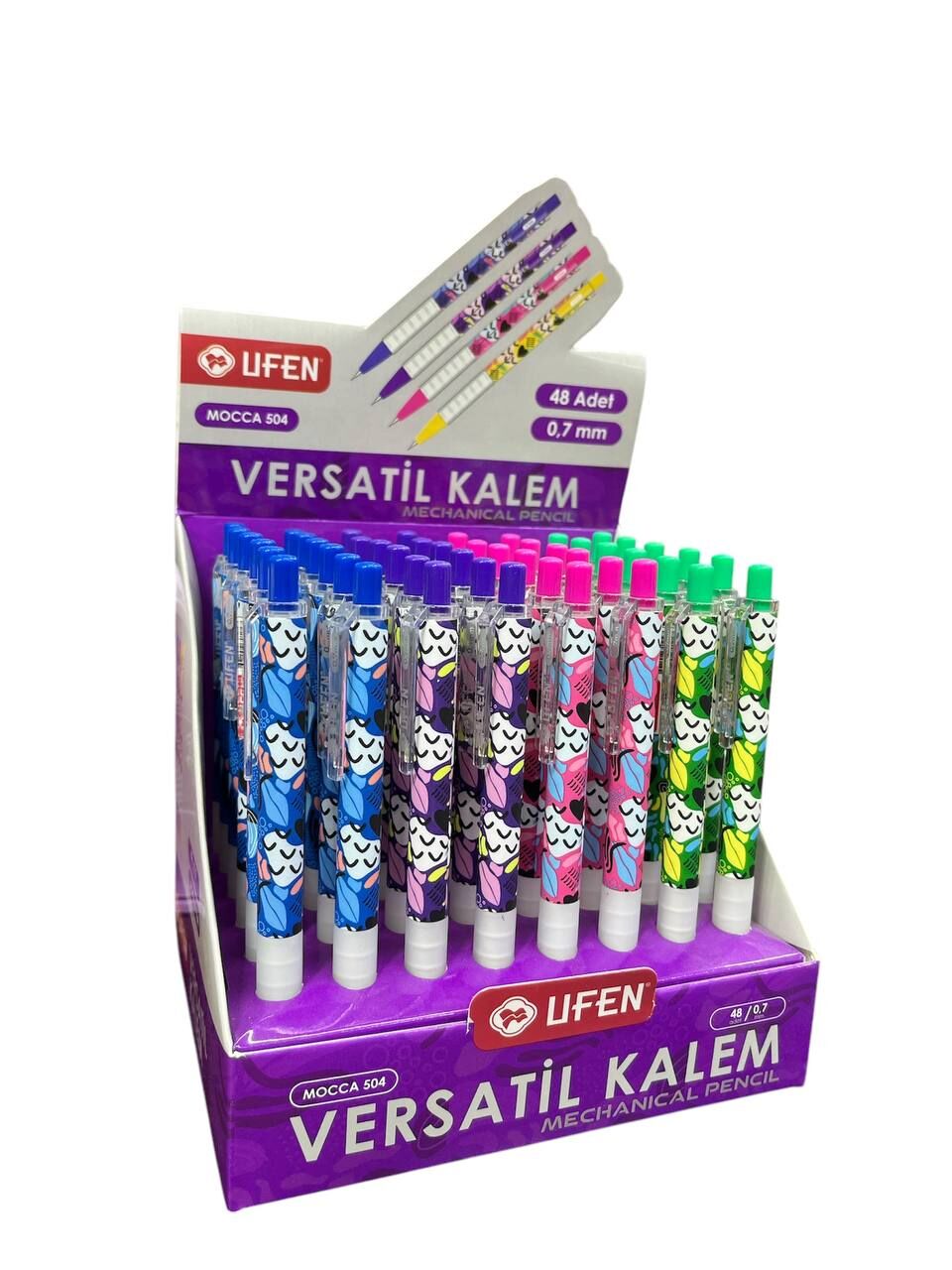 UFEN 504 VERSATİL KALEM 48  Lİ