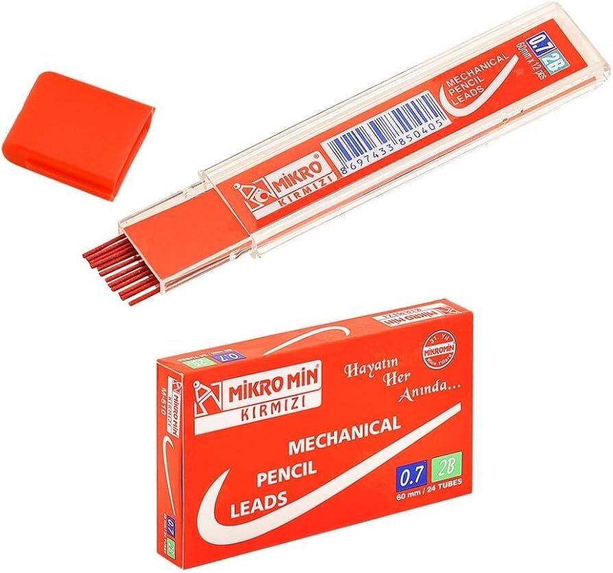 MİKRO KIRMIZI MİN *0.7* KALEM UCU