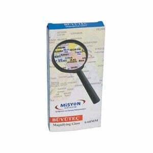 MİSYON PLASTİK BÜYÜTEÇ 60 MM