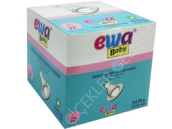 EVA SİLİKON BİBERON EMZİĞİ 24 LÜ