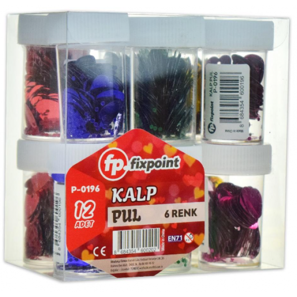 FİXPOİNT P-0196 KALP PUL 12 Lİ