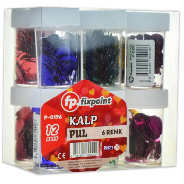 FİXPOİNT P-0196 KALP PUL 12 Lİ