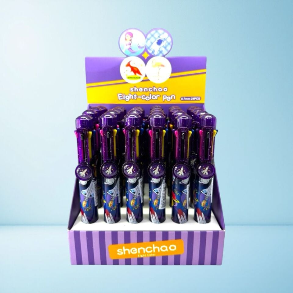 COLOR PEN SC 551 ÇOKLU TÜKENMEZ KALEM 24 LÜ