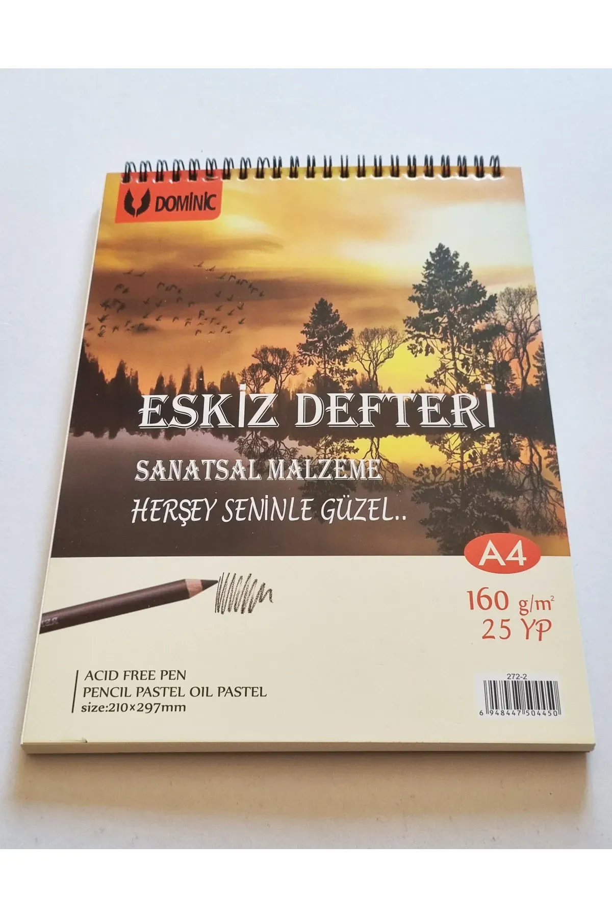 DOMİNİC ESKİZ DEFTERİ A4