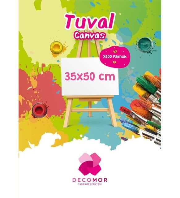 DECOMOR TASARIM ATÖLYESİ TUVAL 35 X 50