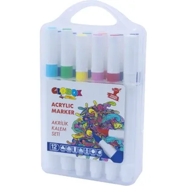 GLOBOX AKRİLİK KALEM SETİ