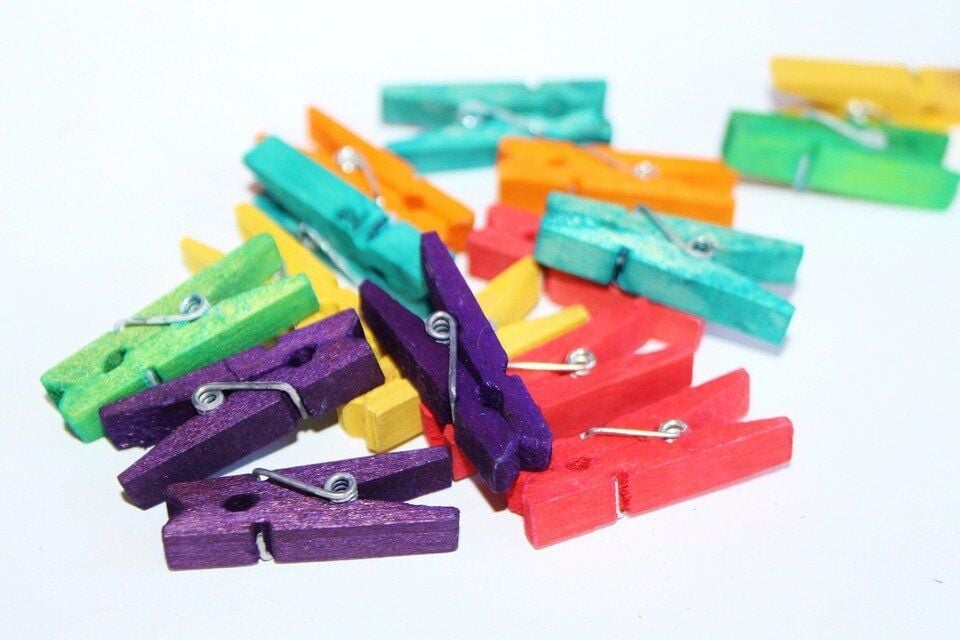 ALSA RENKLİ MANDAL 3,5 CM 20 Lİ