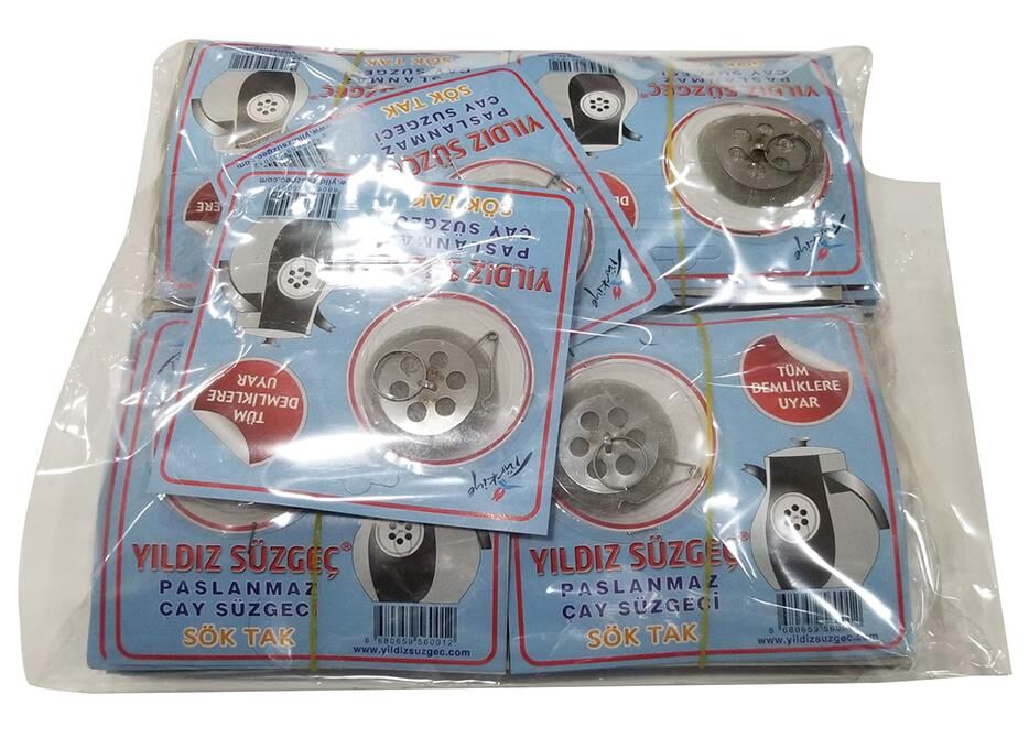YILDIZLAR ÇAY SÜZGECİ 50 Lİ