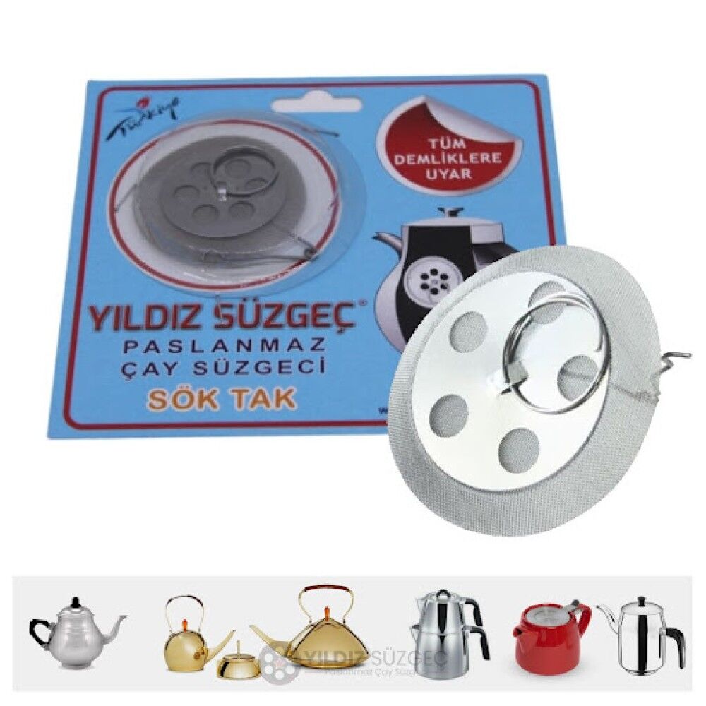YILDIZLAR ÇAY SÜZGECİ 50 Lİ