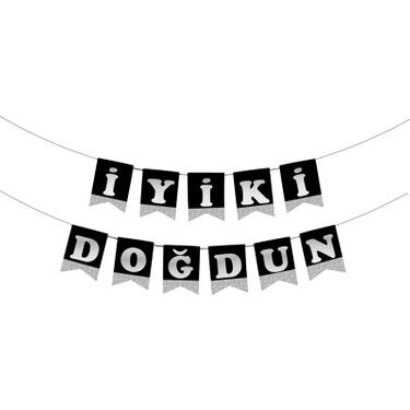 İYİKİ DOĞDUN HARF AFİŞ BRN 050