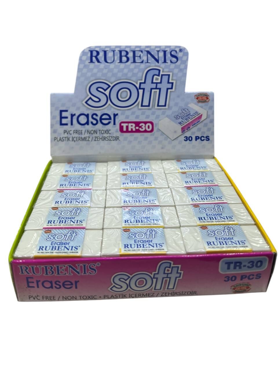 RUBENİS TR-20 SOFT SİLGİ 30 LU