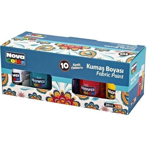 NOVA COLOR NC-194 KUMAŞ BOYASI ŞİŞE KARIŞIK