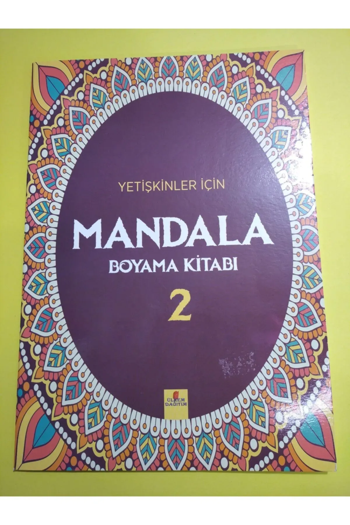ÜLKEM MANDALA BOYAMA KİTABI 2