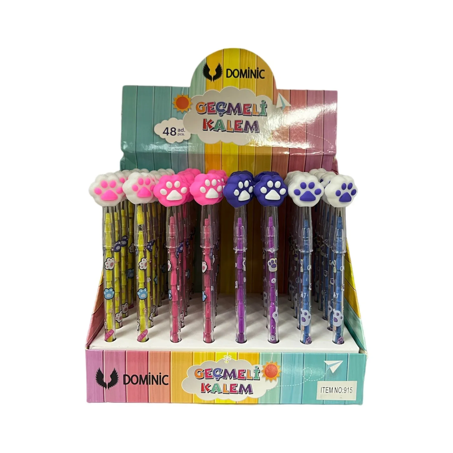 GEÇMELIİ  PATİ YUMURTLAYAN KALEM 48 Lİ