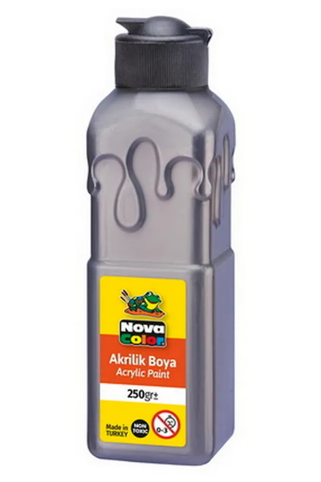NOVA COLOR AKRİLİK BOYA 180 GR GRİ NC 1023