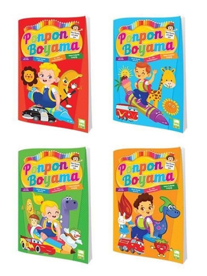 EMA PONPON BOYAMA KİTABI