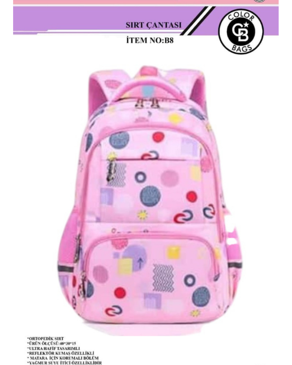 COLORS BAGS İTHAL SIRT ÇANTASI NO B-8