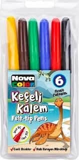 NOVA COLOR KEÇELİ KALEM 6 LI