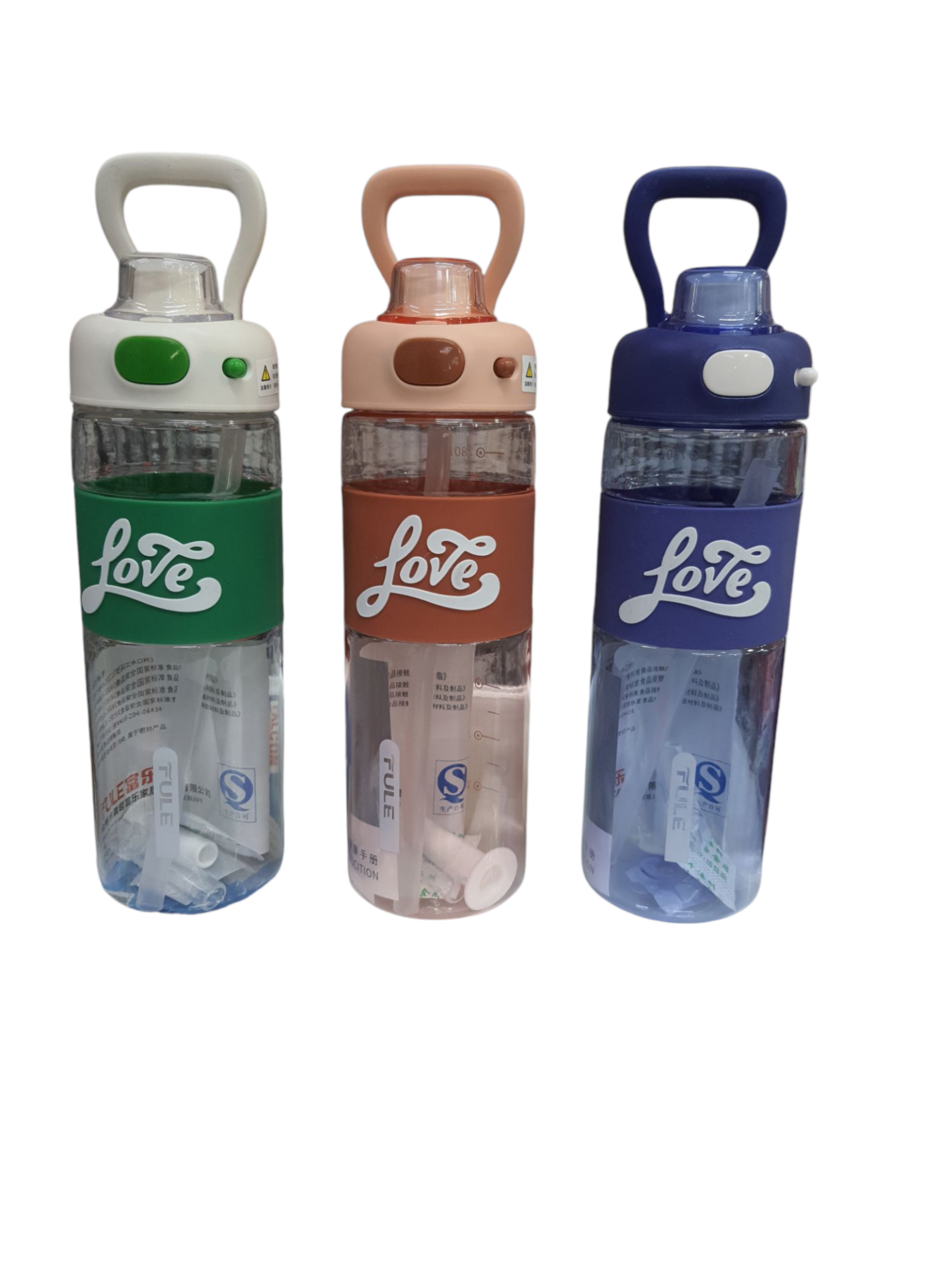 MOTİVASYON LOVE KD032 PİPETLİ MATARA 700 ML