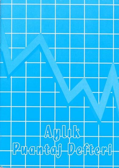 ANADOLU AYLIK KÜÇÜK PUANTAJ DEFTERİ 24 LÜ