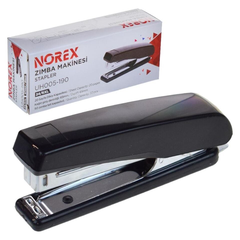 NOREX UHOO5 ZIMBA MAKİNESİ SİYAH 24/6