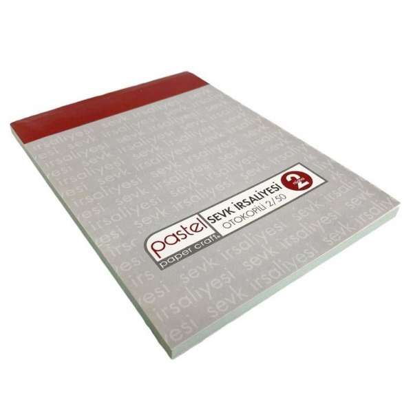 Si̇ngle Color 12'li Otokapılı Sevk İrsali̇yesi̇ 2/50