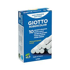 GIOTTO ROBERCOLOR BEYAZ TEBEŞİR 10 PK 10 LU