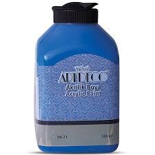 ARTDECO PARMAK BOYA MAVİ 500 ML