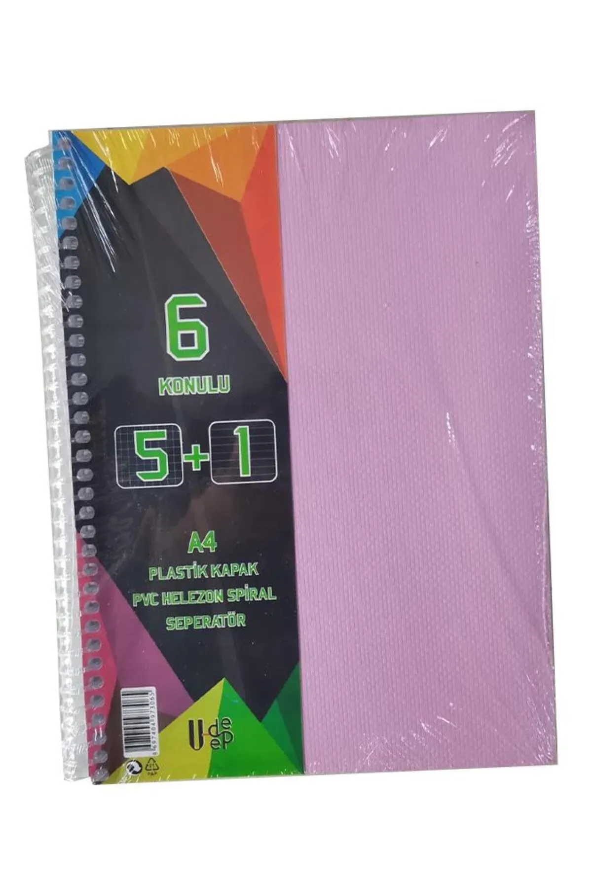 MYLESSON PP  KAPAK AYRAÇLI DEFTER 5+1 150 YP