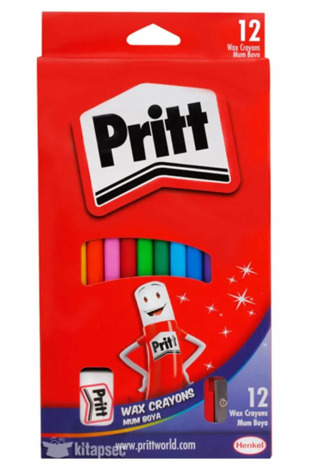PRİT MUM BOYA WAX CRAYONS 12 Lİ