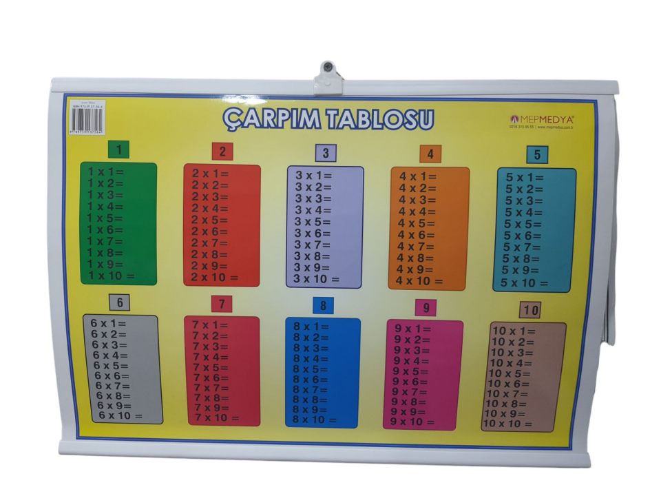 MEDYA ÇARPIM TABLOSU 35X50