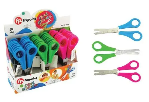 FİXPOİNT OKUL MAKASI 24 LÜ
