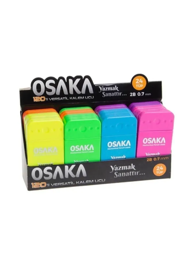 OSAKA NEON RENK 120 Lİ UÇ 24 LÜ