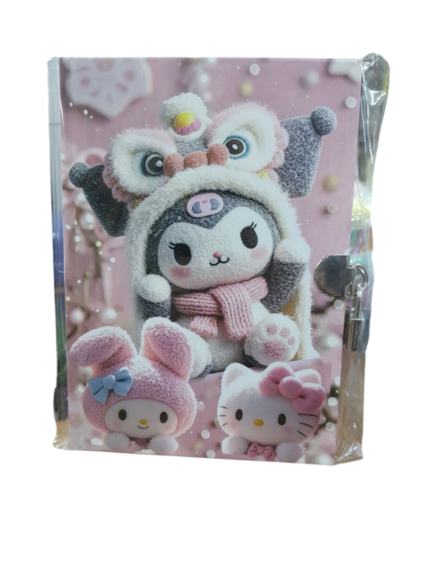 KUROMİ KİLİTLİ HATIRA DEFTERİ