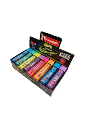 MİKRO NEON 60 MM  07 KALEM UCU  48 Lİ