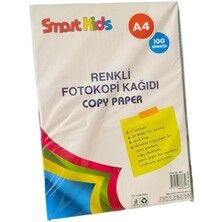 SMART KİDS RENKLİ FOTOKOPİ KAĞIDI 100 LÜ
