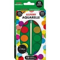 CEM ALPİNO SULU BOYA 21 RENK FIRÇALI