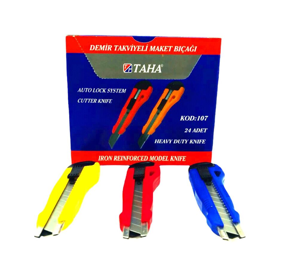 TAHA 107 BÜYÜK MAKET BIÇAĞI DEMİRLİ 24 LÜ
