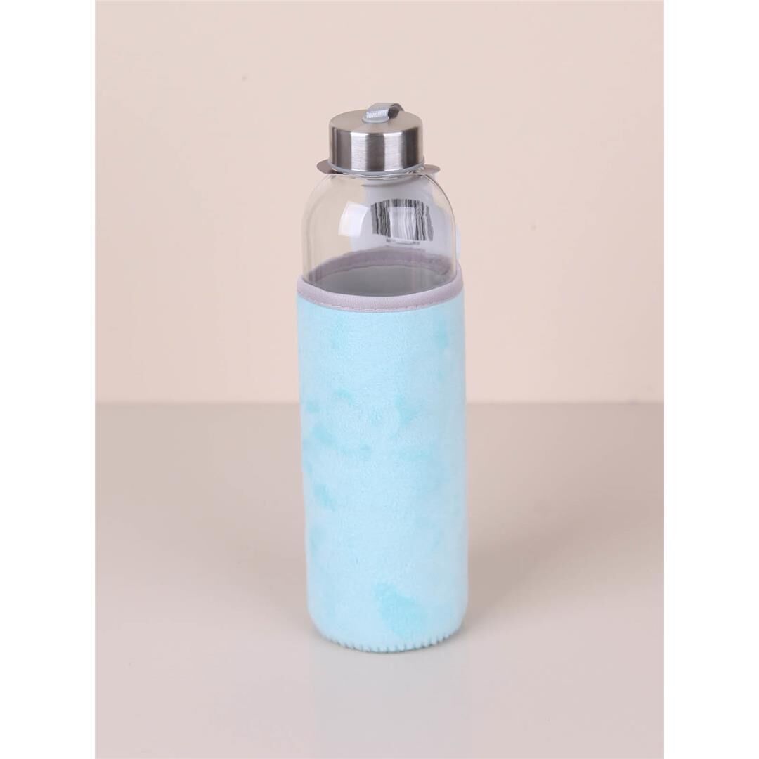 PELUŞ KILIFLI CAM MATARA 750 ML