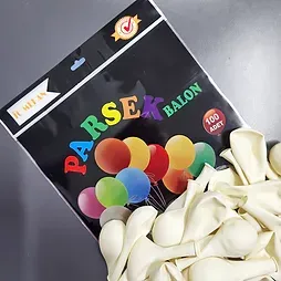 Parsek 100'lü Beyaz Balon