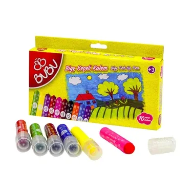 BUBU K0001 BIGY KEÇELİ KALEM 10 RENK