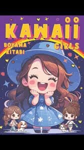 POPSTİCKER KAWAİ KIZLAR BOYAMA KİTABI