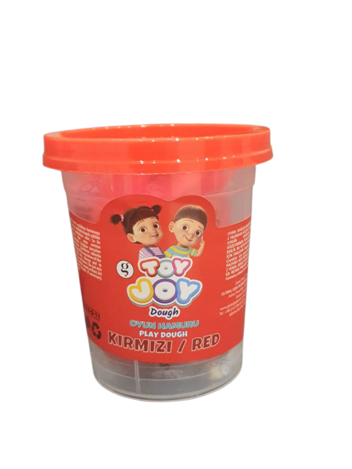 TOY JOY TEKLİ OYUN HAMURU KIRMIZI 120 GR