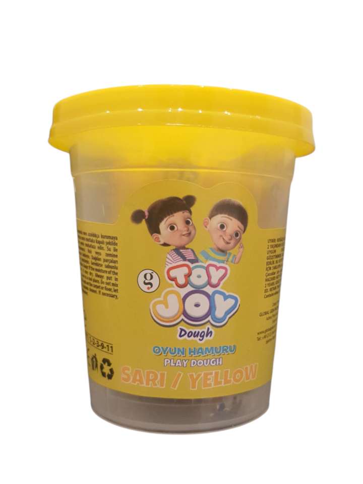 TOY JOY TEKLİ OYUN HAMURU SARI 120 GR