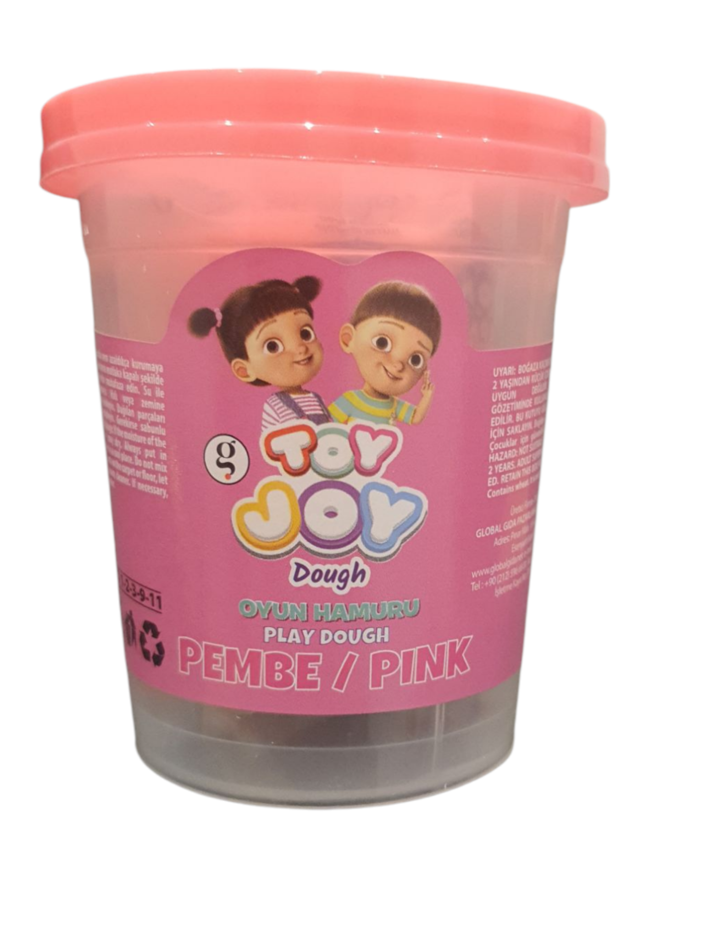 TOY JOY TEKLİ OYUN HAMURU PEMBE 120 GR