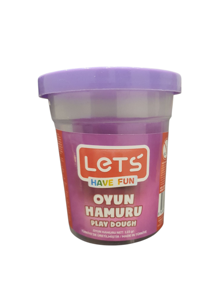 LETS TEKLİ OYUN HAMURU MOR 115 GR