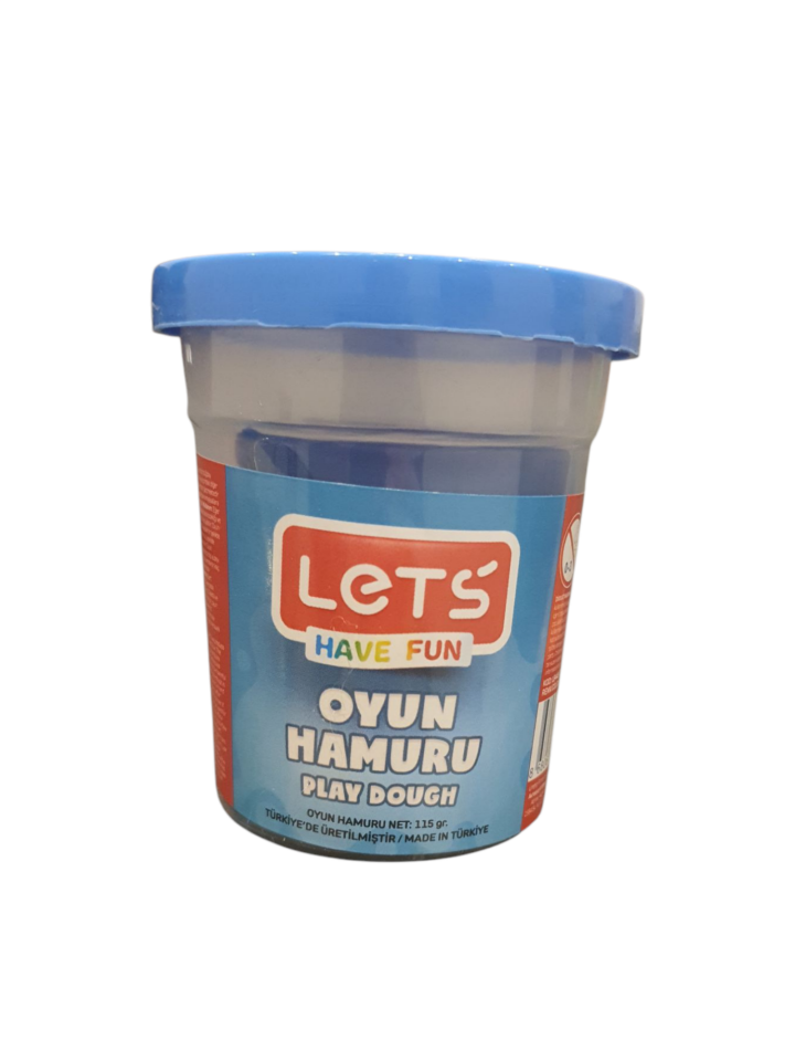 LETS TEKLİ OYUN HAMURU 115 GR MAVİ