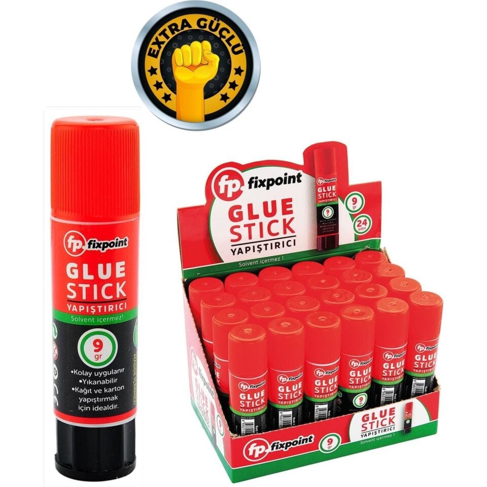 FİXPOİNT P-0636 STİCK YAPIŞTIRICI 9GR 24'LÜ